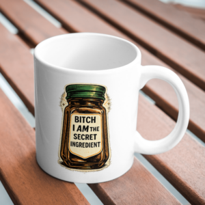 Secret Ingredient Jar Humor Mug