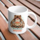 Mushroom Wizard Shaman Mug – Fantasy Psychedelic Coffee Cup