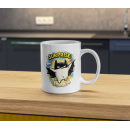 Surprise Bat Cat Mug – Funny Cute Superhero Cat Coffee Mug