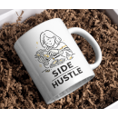 Side Hustle Money Mindset Mug – Entrepreneur Gold Design