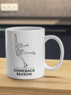 Comeback Season Alysa Liu Inspired Minimalist Skater Mug