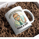 Feeling Thirsty? Take a Sip Mug – Office Humor Cartoon Design