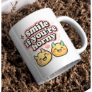 Smile If You’re Horny Mug – Funny Devil Emoji Coffee Cup