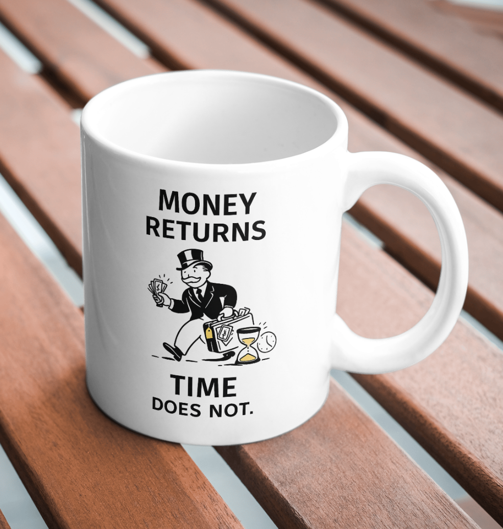 Money Returns, Time Does Not Mug – Wealth Philosophy Design