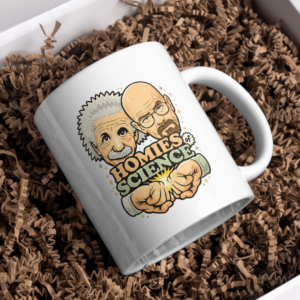 Homies of Science Funny Nerd Coffee Mug