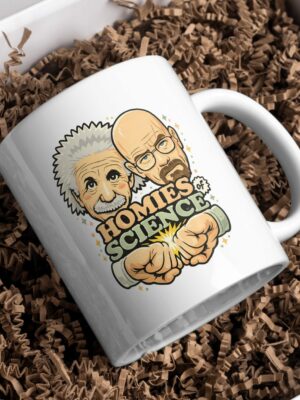 Homies of Science Funny Nerd Coffee Mug