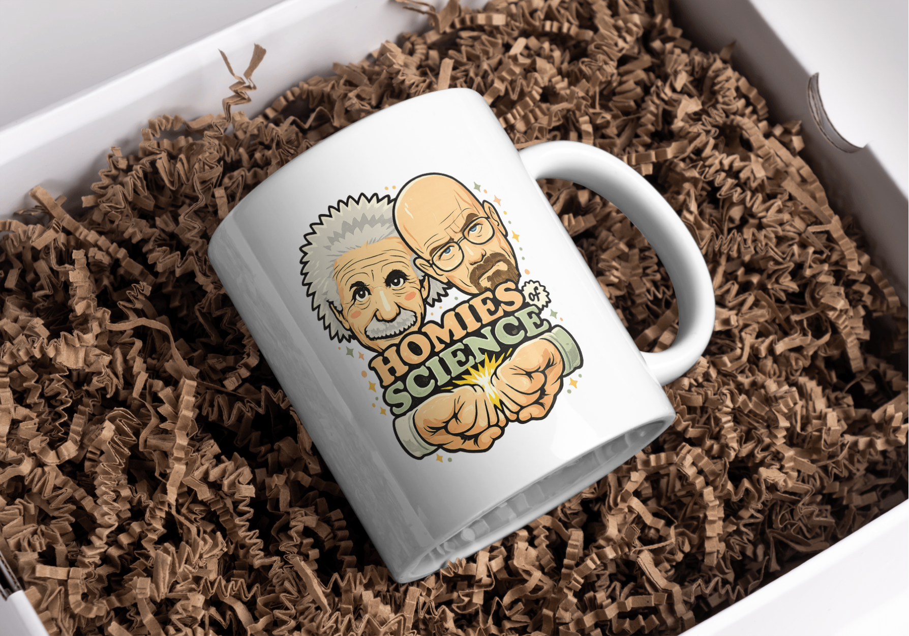 Homies of Science Funny Nerd Coffee Mug