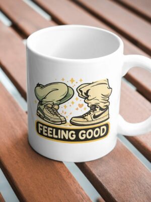 Feeling Good Sneaker Vibes Mug – Streetwear Coffee Cup