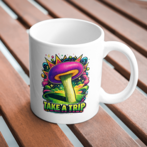 Take A Trip Psychedelic Mushroom Mug