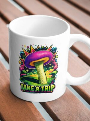 Take A Trip Psychedelic Mushroom Mug