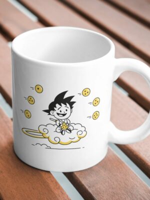 Cloud Rider – Cute Anime Star Ball Mug