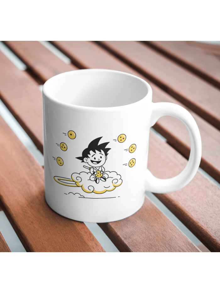 Cloud Rider – Cute Anime Star Ball Mug