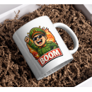 Boom Leader Mug – Explosive Funny Coffee Cup
