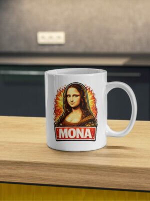 Mona Lisa Mug – Iconic Art Coffee Cup