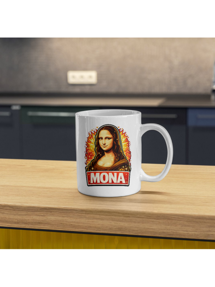 Mona Lisa Mug – Iconic Art Coffee Cup