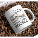 Older Than Google Mug – Retro Cassette Floppy Tech Humor Cup