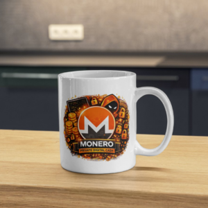 Monero Private Digital Cash Ceramic Mug