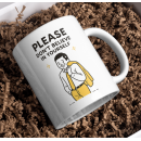 Please Don’t Believe In Yourself Mug – Anti Motivation Sarcasm Design