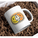 Dual Mood Smile Sun Mug – Happy & Sad Face Design