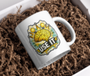 Use It Brain Mug – Creative Intelligence Coffee Mug