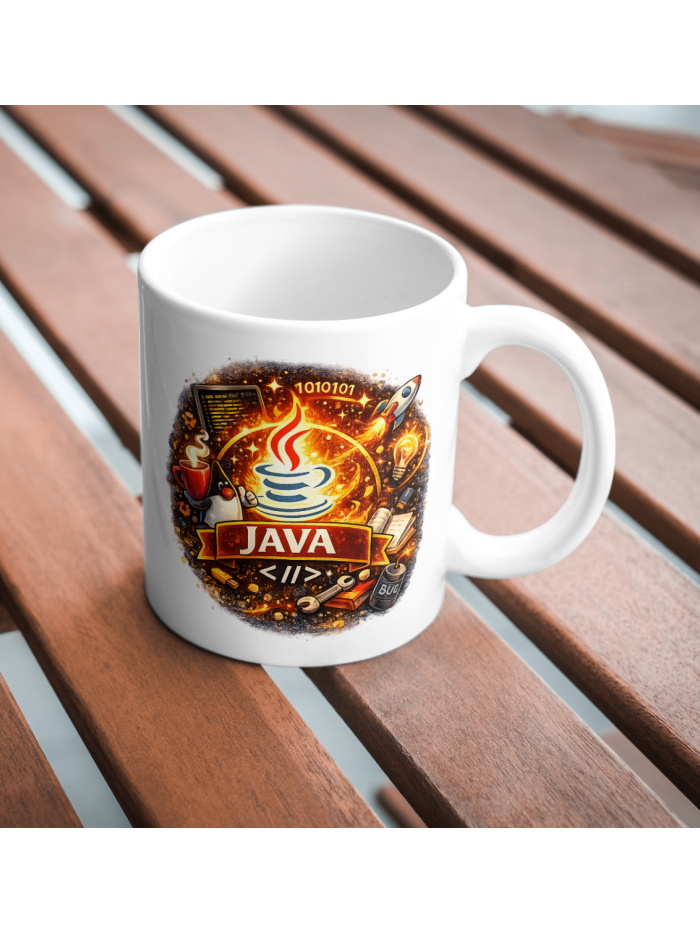 Java Developer Mug – Coffee-Powered Coding Cup