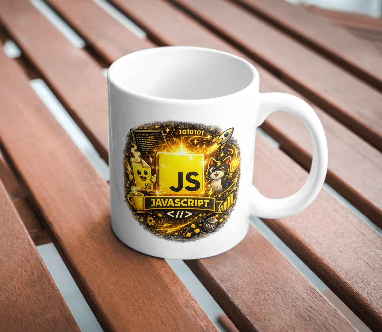 JavaScript Developer Mug – Code in JS - Image 3