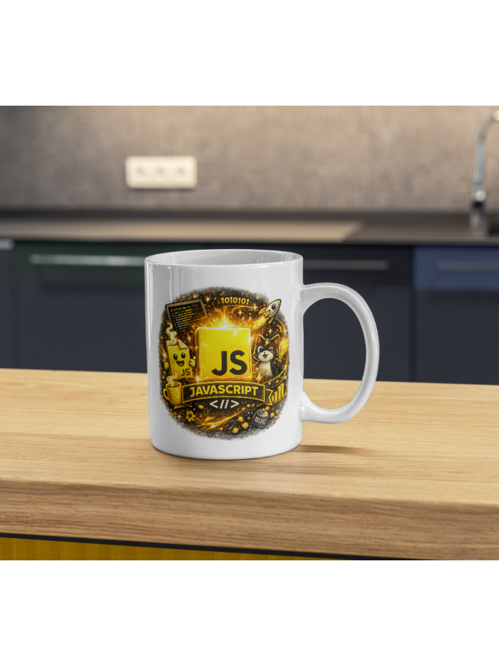 JavaScript Developer Mug – Code in JS
