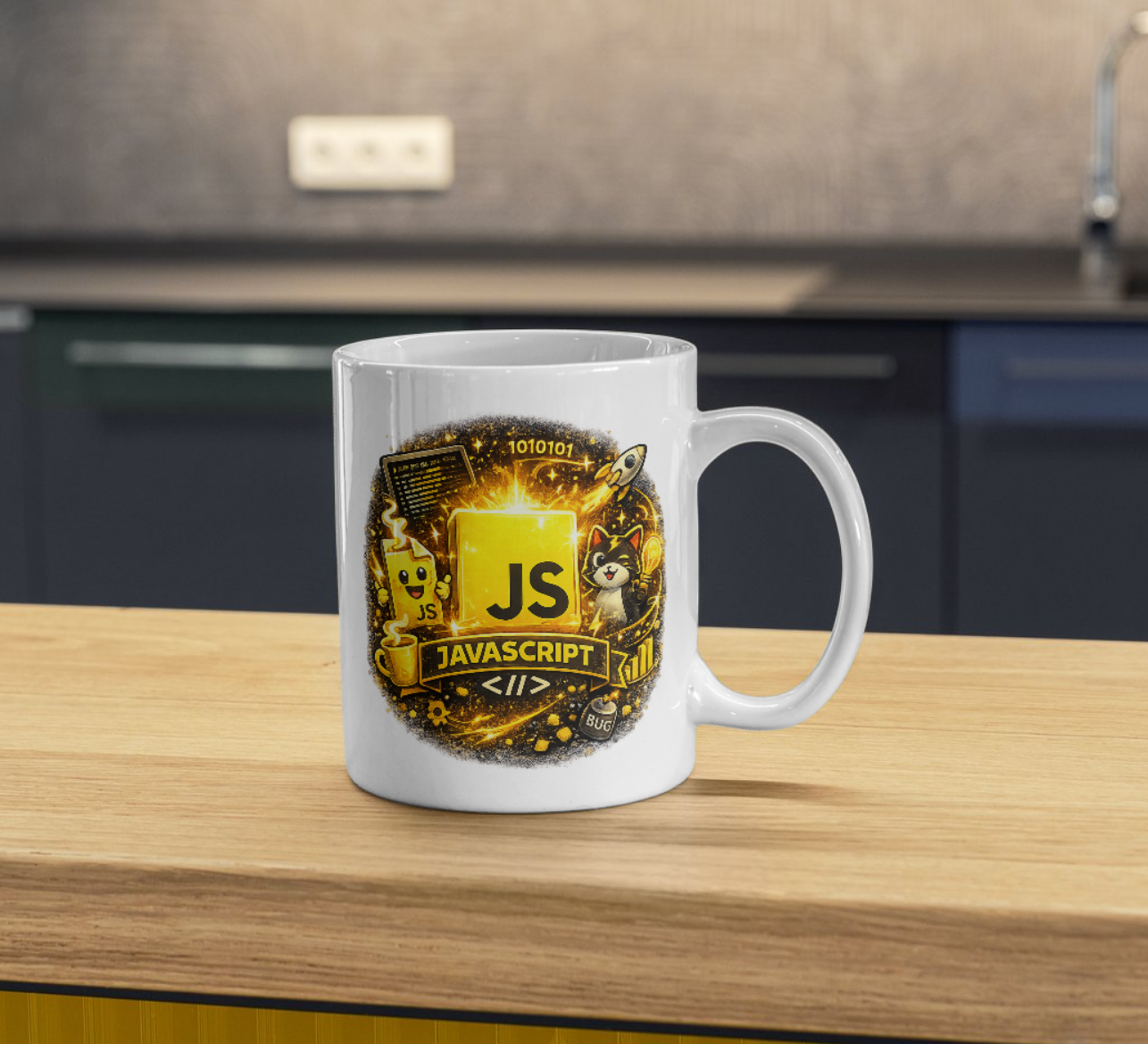 JavaScript Developer Mug – Code in JS