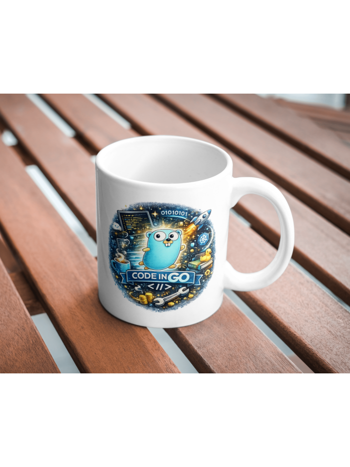Go Developer Mug – Code in Go