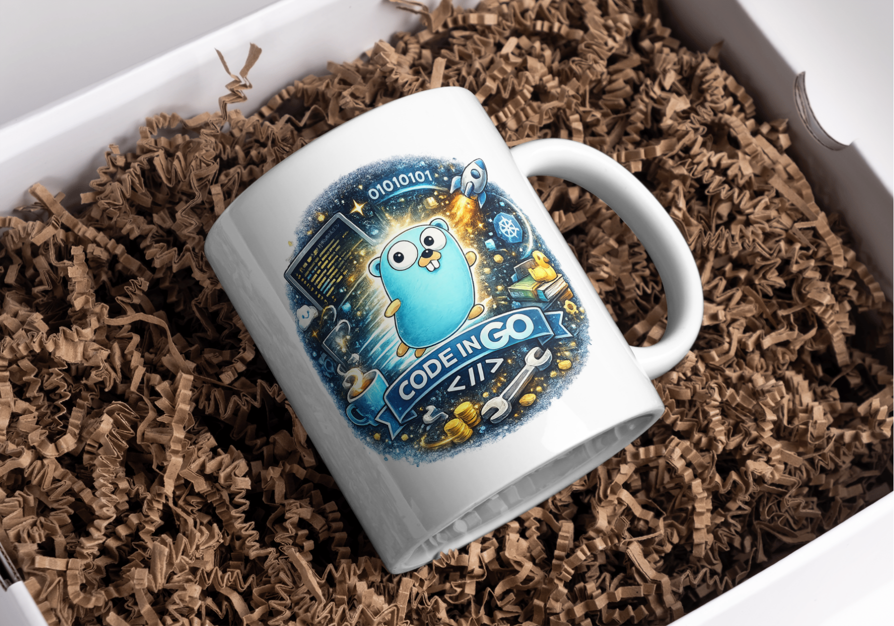Go Developer Mug – Code in Go - Image 3