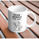Stay Horny for Art – Creative Artist Mug