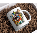 Anti Larry Google Club Mug – Bold Tech Satire Coffee Cup, Explosive Multicolor Graphic Ceramic