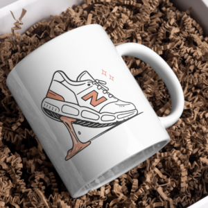 Melting Sneaker Mug – Surreal Street Art Sneaker Design