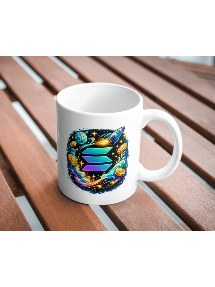 Solana Rocket Crypto Mug