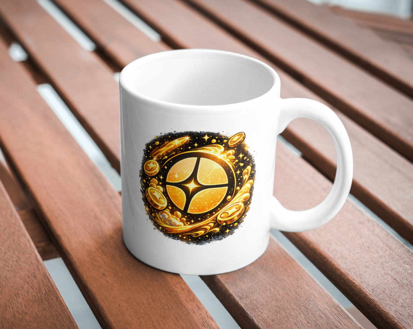 Aster Crypto Mug – Premium Bitcoin & Blockchain Coffee Cup for Crypto Traders and Investors - Image 3