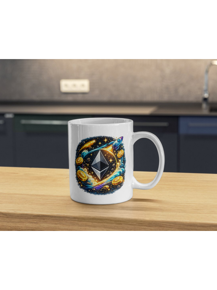 Ethereum Cosmic Flow Mug