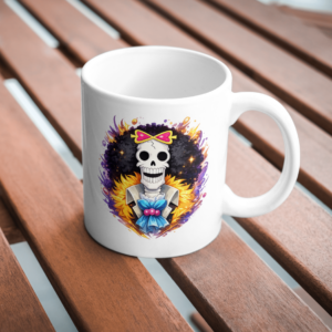 Anime Skull Gentleman Ceramic Coffee Mug