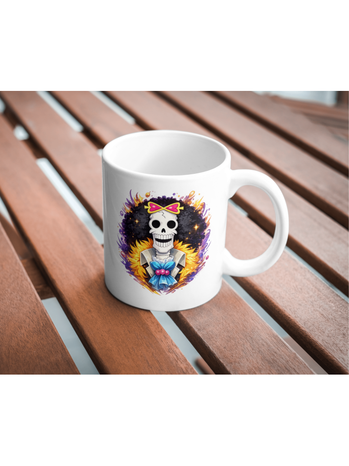 Anime Skull Gentleman Ceramic Coffee Mug