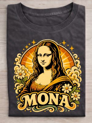 Mona Lisa – Iconic Art Unisex T-Shirt (100% Cotton) – Premium Graphic Tee