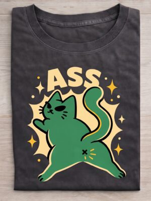 Sassy Cat Attitude Humor Cute Gift Unisex Graphic Tee