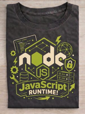 Backend Runtime Developer Code Developer Humor Unisex Graphic Tee