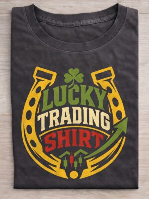 Lucky Trading Market Humor Crypto Gift Unisex Graphic Tee