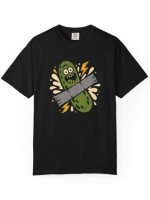 Pickle Capsule Cartoon Funny Graphic Tee