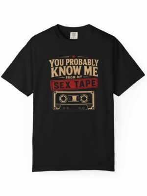 Sex Tape Fame Funny Graphic Tee