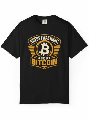 I Was Right About Crypto Geek Graphic Tee