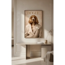 Dogue – Fashion Dog Editorial Style Art Print