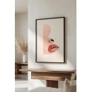 Cool Confidence – Pop Art Feminine Power Wall Art Print