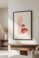 Cool Confidence – Pop Art Feminine Power Wall Art Print