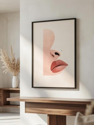 Cool Confidence – Pop Art Feminine Power Wall Art Print