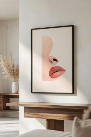 Cool Confidence – Pop Art Feminine Power Wall Art Print